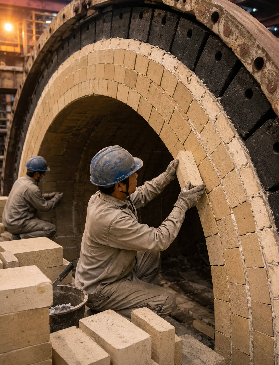 Safety Lining Materials - AOD Refractories