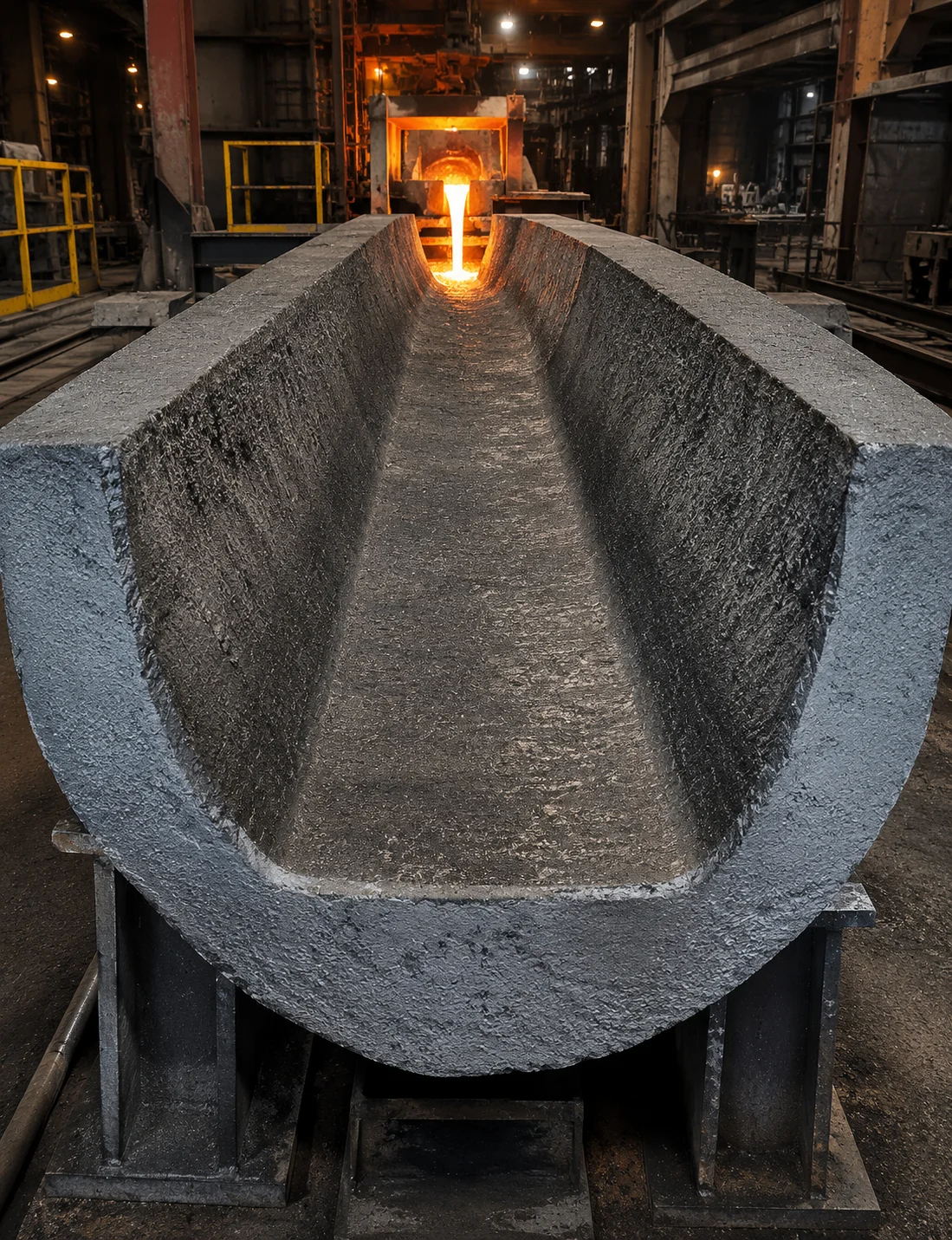 Blast Furnace Trough Castables - Blast Furnace and DRI Applications