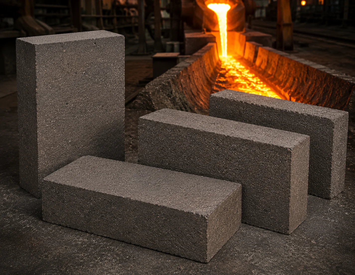 Iron Runner Bricks - Blast Furnace and DRI Refractories