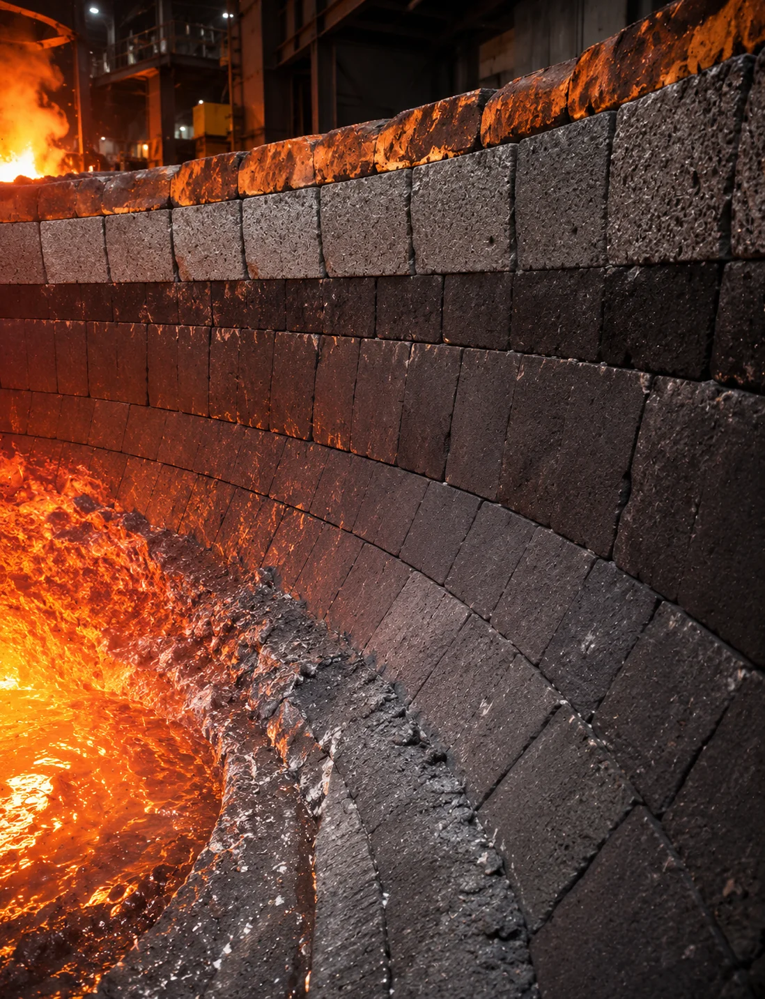 Slag Zone Refractories - Blast Furnace & DRI Refractories