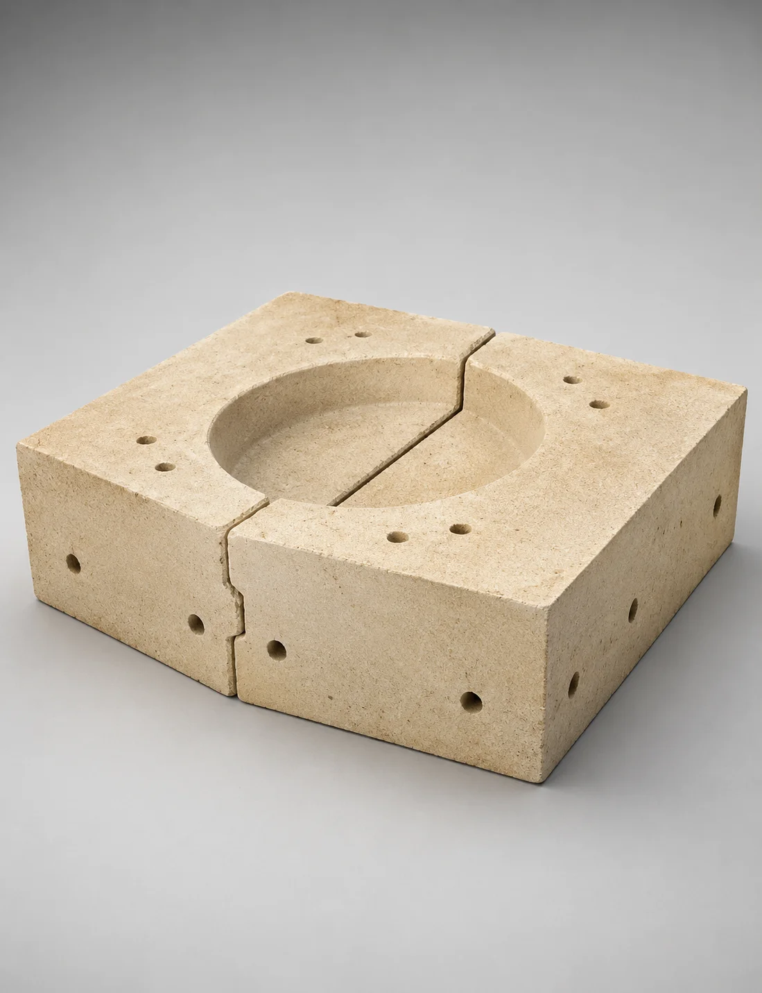 Furnace Bottom Blocks - Induction Furnace Refractories Blocks and Consumables