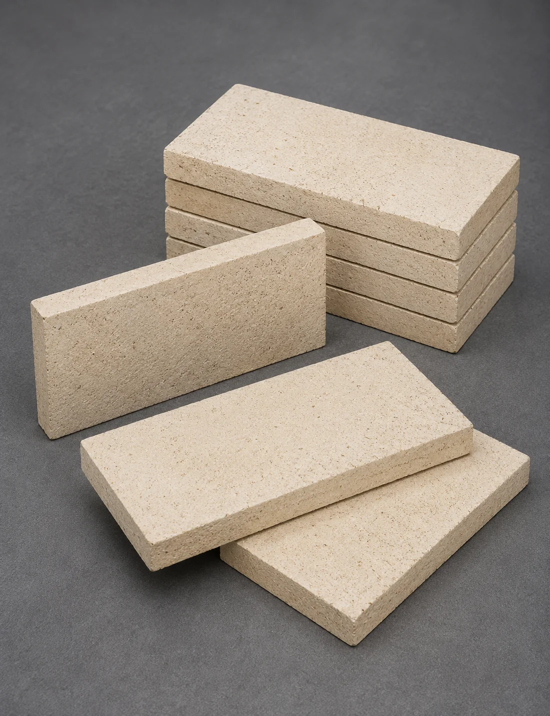 Heat Resistant Tiles - Pre-Cast Shapes and Refractory Bricks